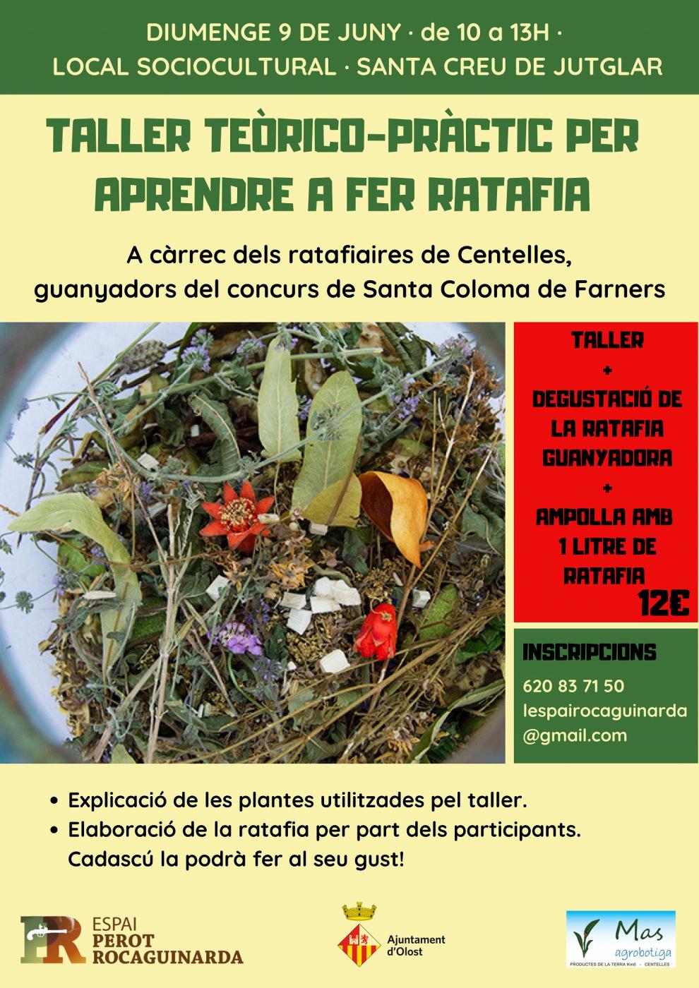 Taller teorico-pràctic per aprendre a fer ratafia